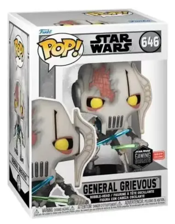 Funko Pop! - Star Wars General Grievous #646 Gamestop Exclusive