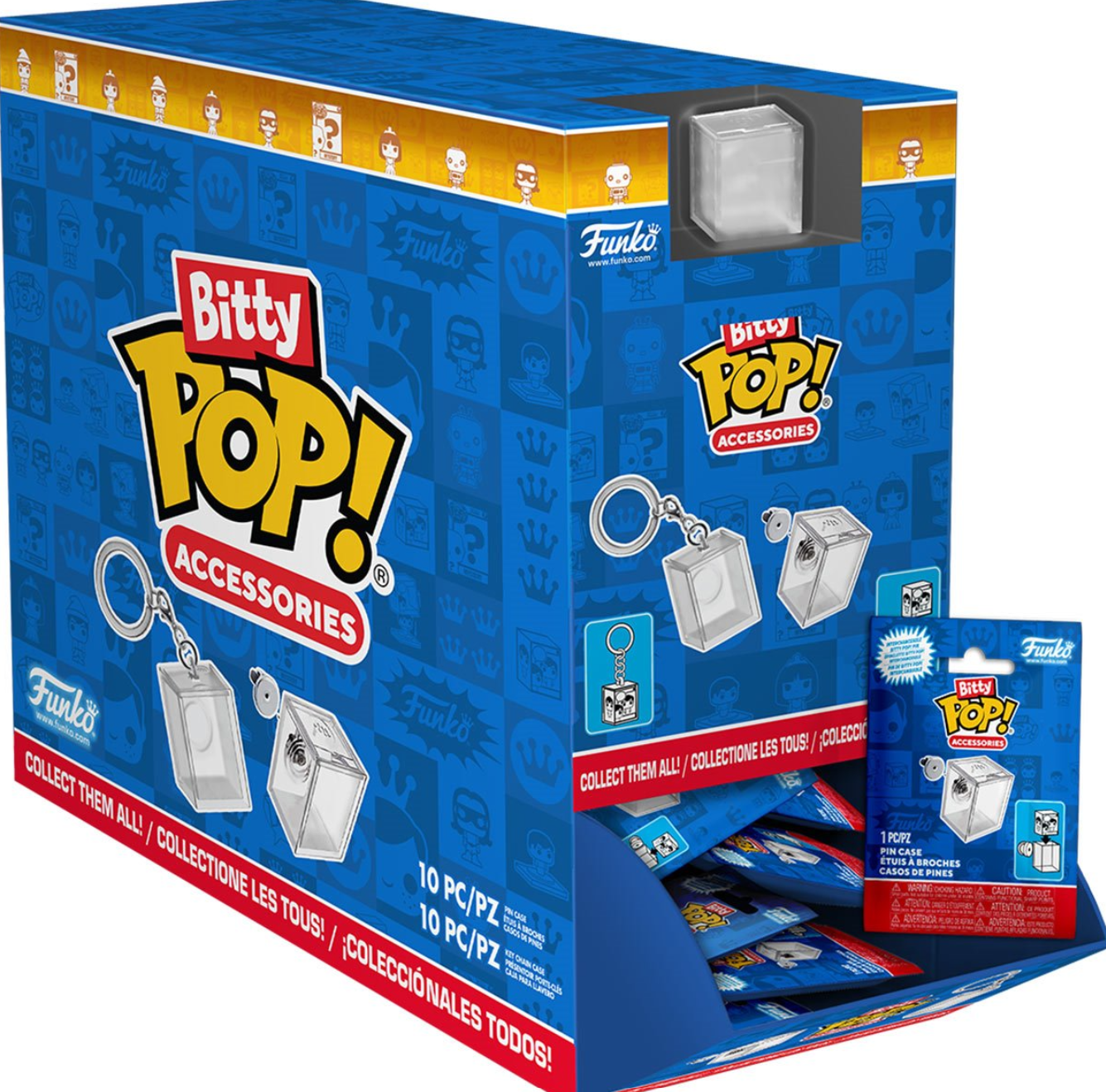 Funko Bitty Pop! Accessory Display (KeyChain & Pin)