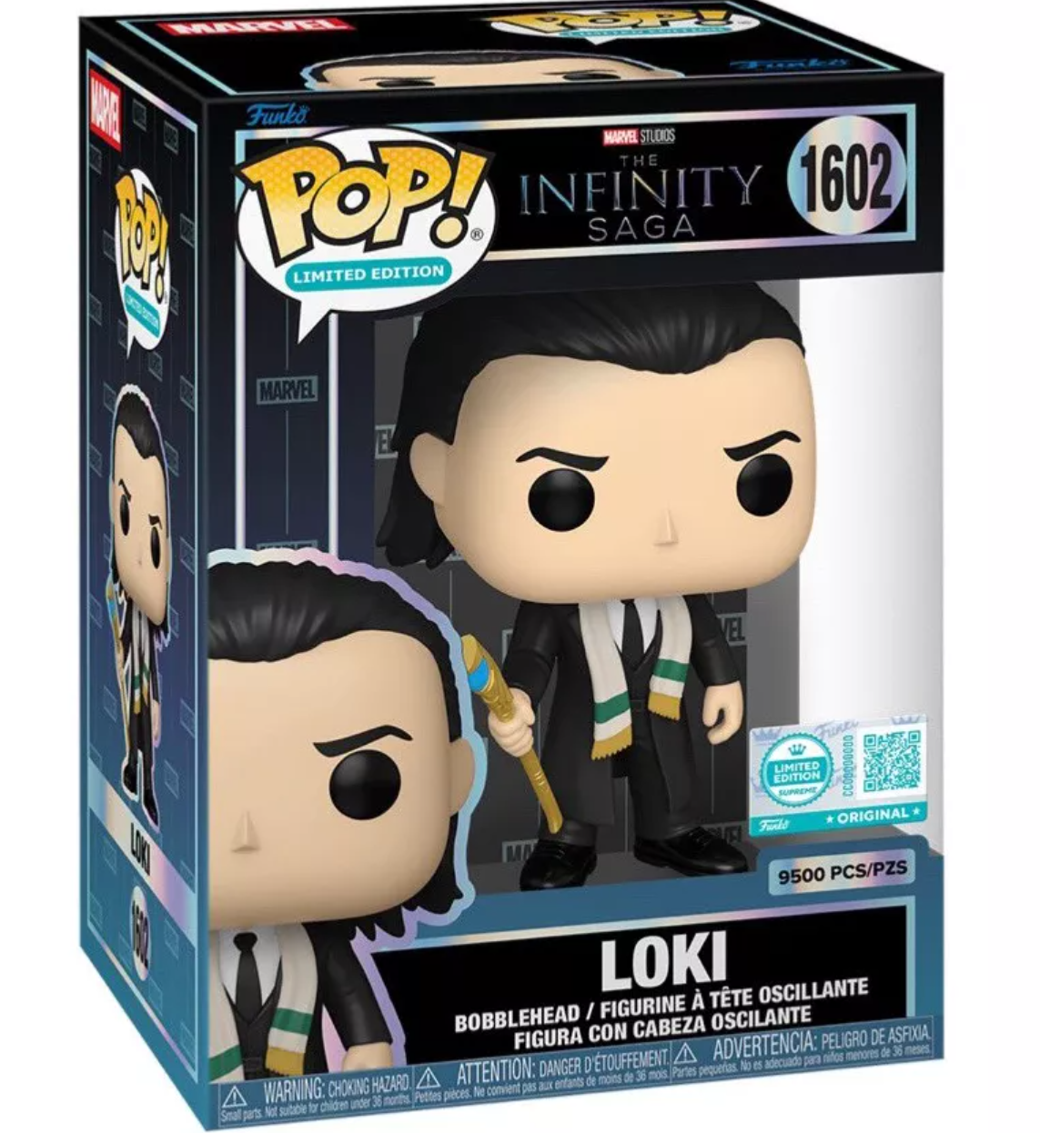 Funko Pop! Marvel Loki with Scepter - Limited 9500pcs