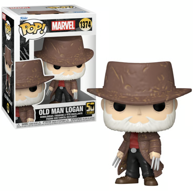 Marvel Pop! Wolverine (Classic) #1371 - Wolverine (Fatal Attractions) #1372 - Weapon X #1373 - Old Man Logan #1374