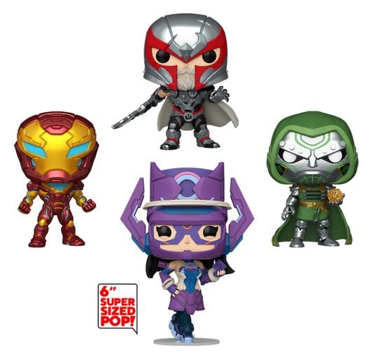 Marvel Rivals : Iron man, Dr. doom , Magneto , Galacta