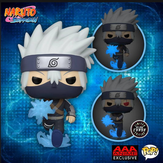 Funko Pop! Naruto Shippuden: Kakashi Hatake #1199 (GITD) (AAA Anime)