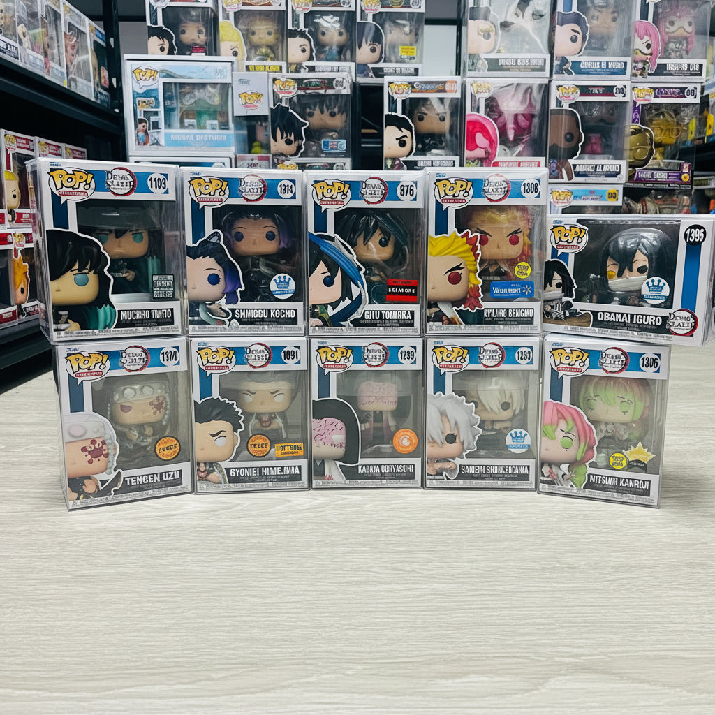 Funko Pop! Set of 10 Hashira Demon Slayer