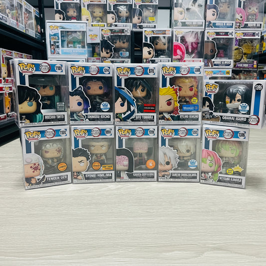 Funko Pop! Set of 10 Hashira Demon Slayer