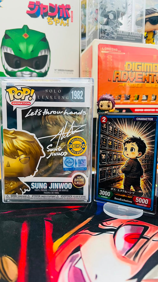 Solo Leveing - Anime Of the Year 2025 (Gold Sung Jinwoo - Geekay UAE Exclusive) Sign by EVA