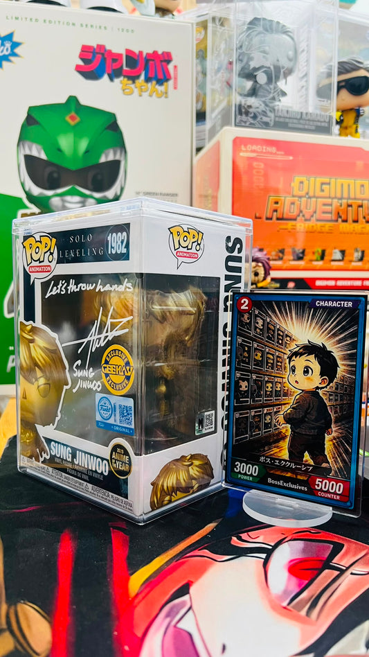 Solo Leveing - Anime Of the Year 2025 (Gold Sung Jinwoo - Geekay UAE Exclusive) Sign by EVA