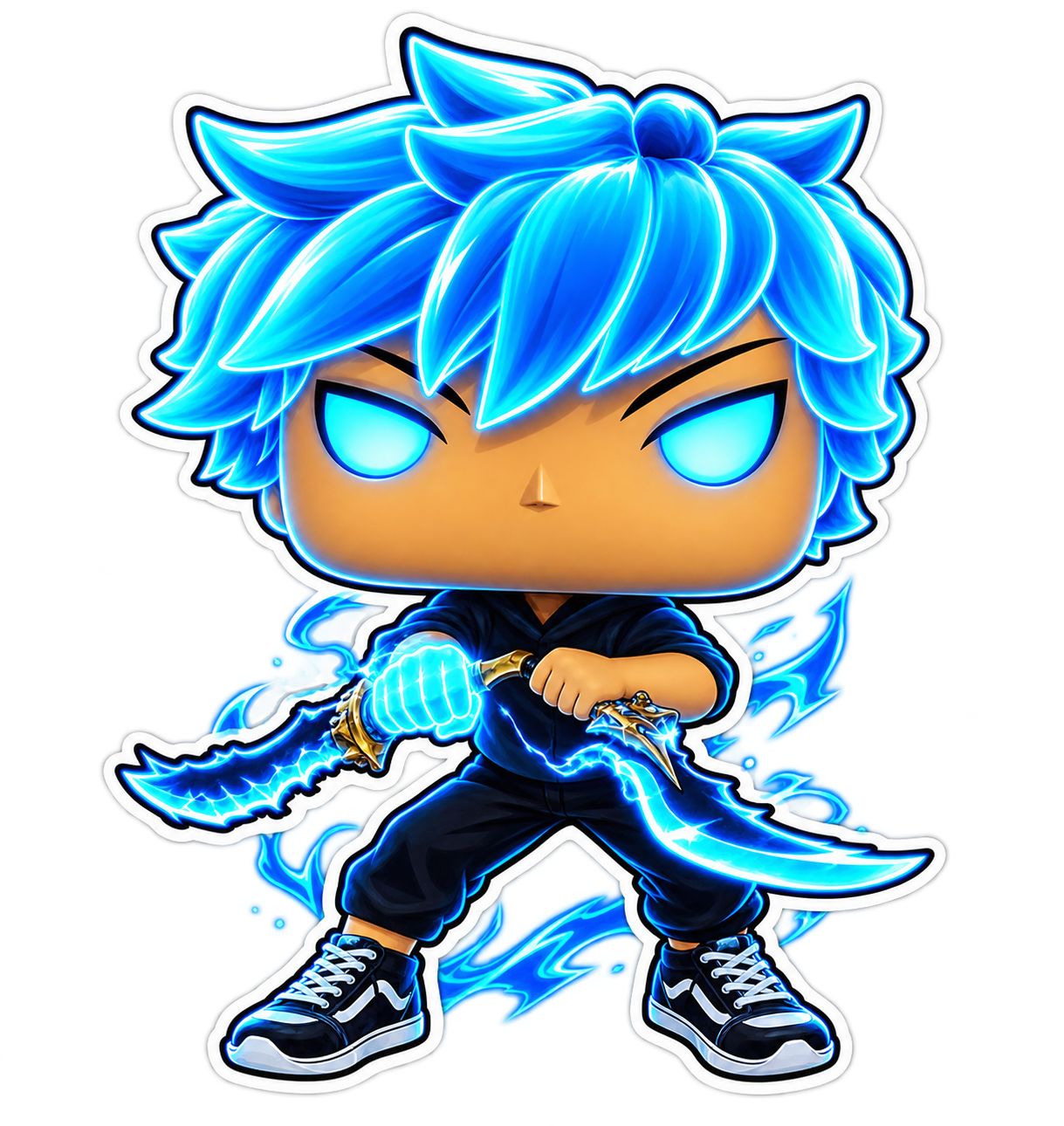 Funko Solo Leveling - Sung Jinwoo LE9500PCS (Custom Glow BossExclusives Limited 3PCS ONLY)