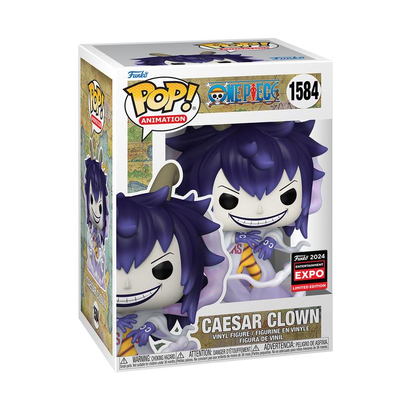 Funko Pop! One Piece: Caesar Clown (2024 Funko Entertainment Expo) / (Comic Con)