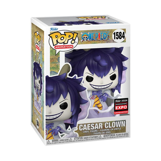Funko Pop! One Piece: Caesar Clown (2024 Funko Entertainment Expo) / (Comic Con)