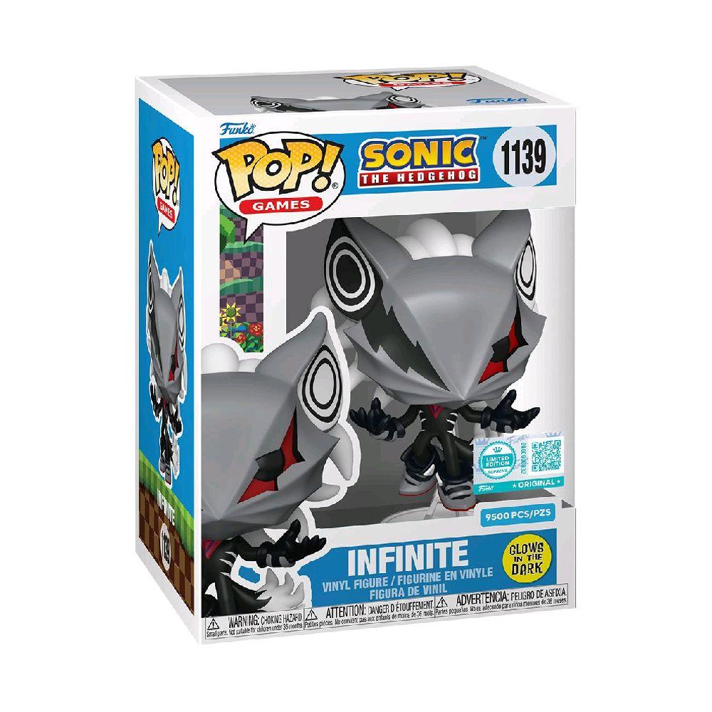 Funko Pop! Games Sonic the Hedgehog Infinite Glows in the Dark - Limited Edition 9500pcs