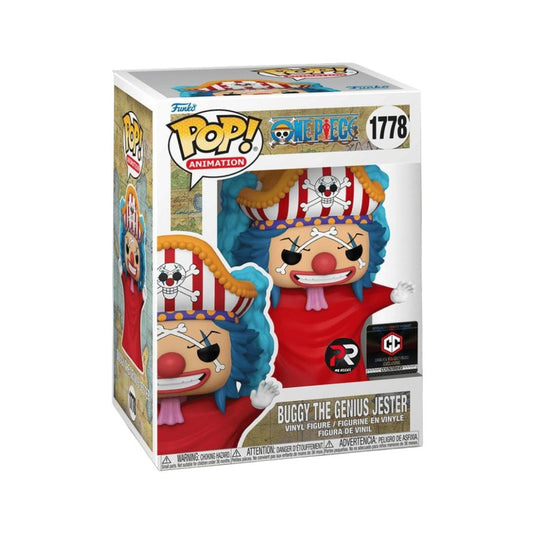 One Piece S9: Buggy The Genius Jester Funko Pop! Vinyl Figure #1778 (Chalice Exclusive)