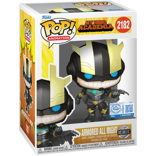 Funko Pop! My Hero Academia - Armored All Might Metallic Pop! Vinyl Figure