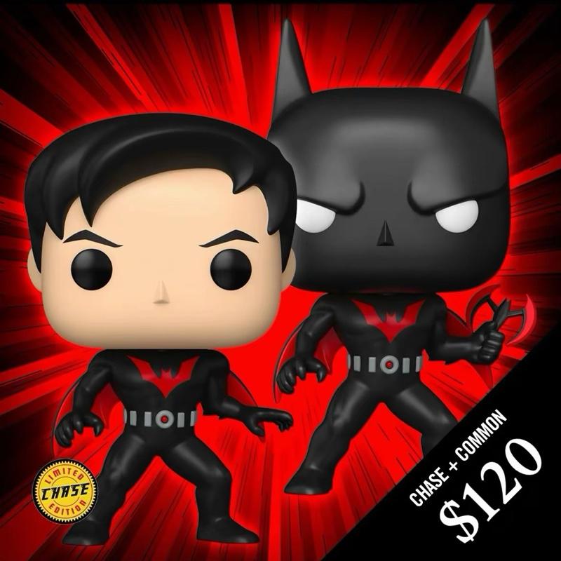 DC Heroes Batman Beyond Funko Pop! Vinyl Figure - Chase and Common