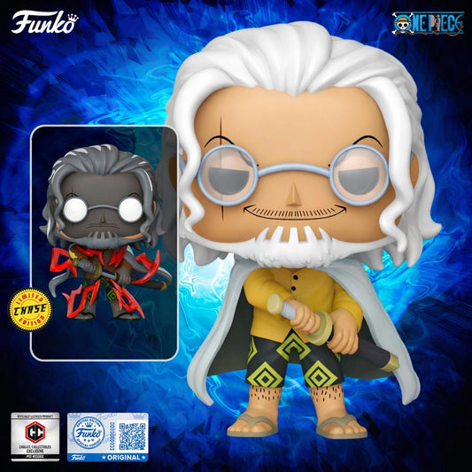 Funko Pop! Plus One PIece Silvers Rayleigh #2150 Vinyl Figure - Chalice Exclusive