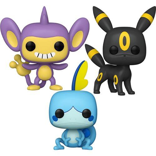 Funko Pop! Pokemon: Aipom #947 - Umbreon #948 - Sobble #949