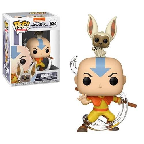 Funko Pop! Avatar The Last Airbender: Aang with Momo #534