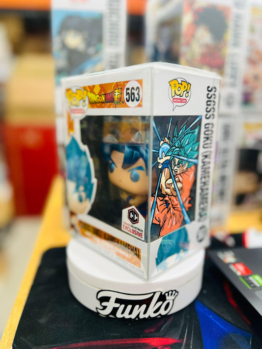 Funko Pop! Exclusive With ART WORKZ - SSGSS Goku Kamehameha