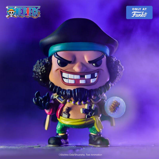One Piece - Black Beard Marshall D. Teach with Pop! Protector Vinyl Figure - Funko Shop Exclusive