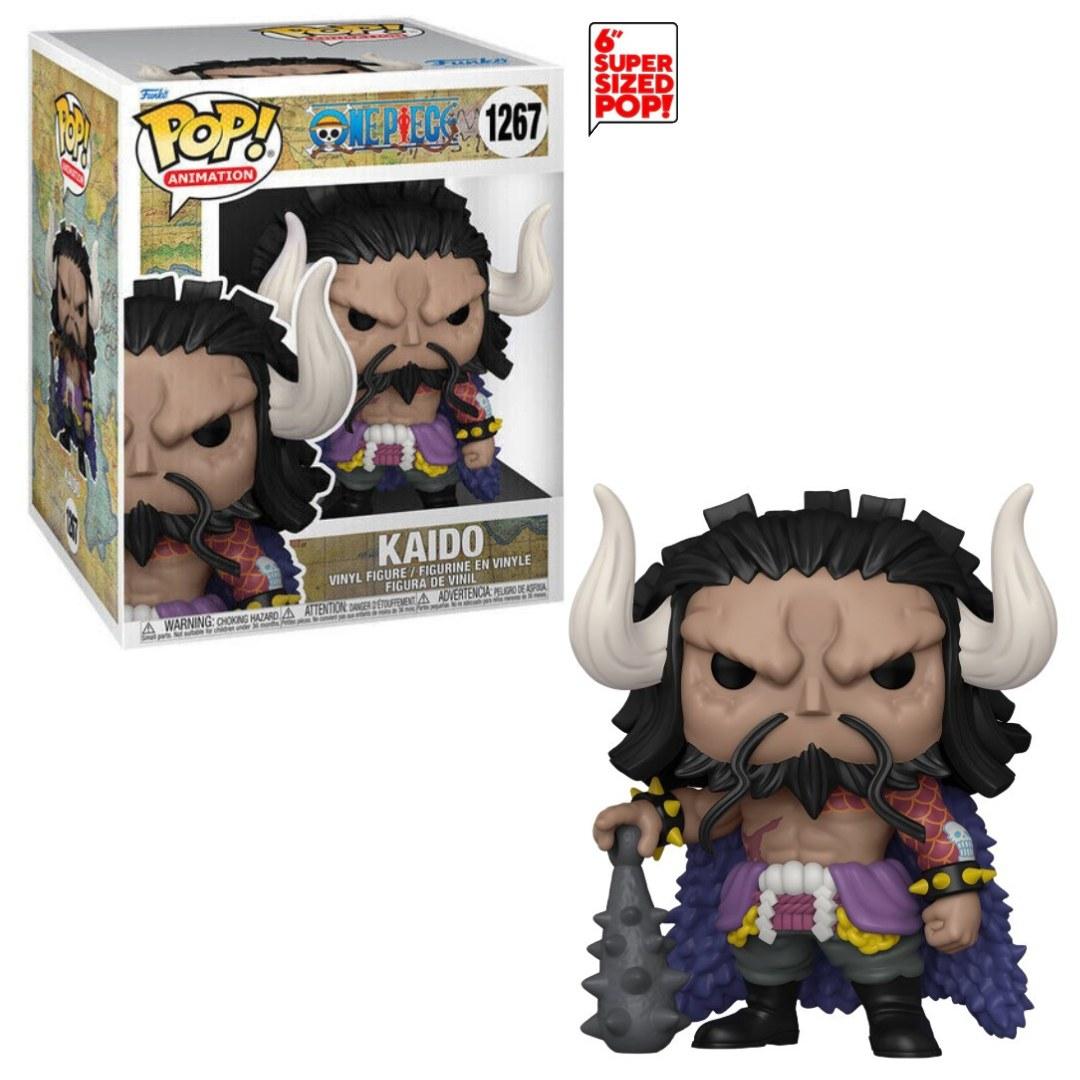Funko Pop! One Piece Series 6: Roronoa Zoro #923 – Jinbe #1265 – Snake-Man Luffy #1266 - 6" Kaido #1267