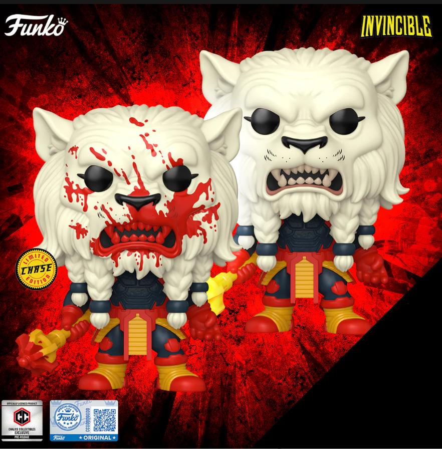 Funko Pop! Chalice Exclusive: Invincible - Battle Beast #54 Common & Chase