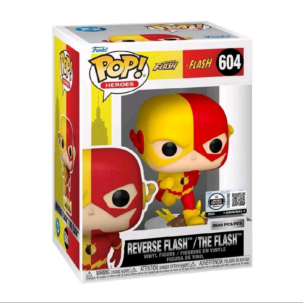Funko Pop! Heroes Reverse Flash & The Flash - Limited Edition 3500pcs