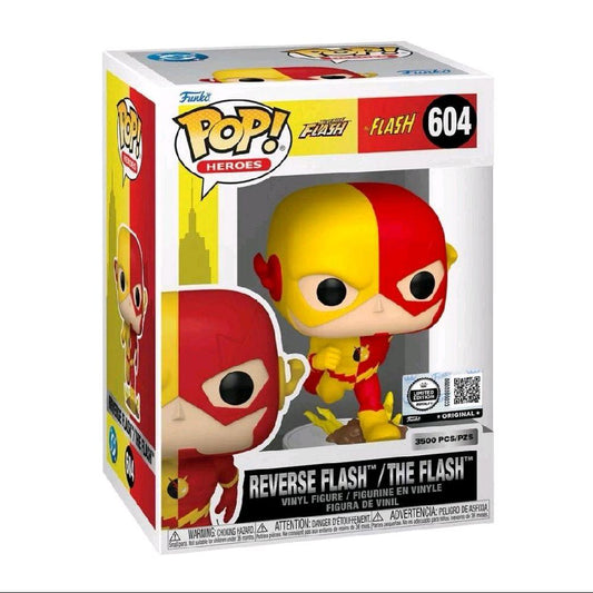 Funko Pop! Heroes Reverse Flash & The Flash - Limited Edition 3500pcs