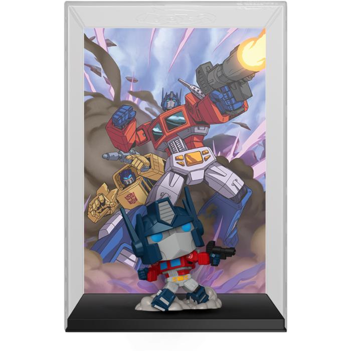 Funko Pop! Comic Cover Transformers x Magic: The Gathering - Optimus Prime Vinyl Figure