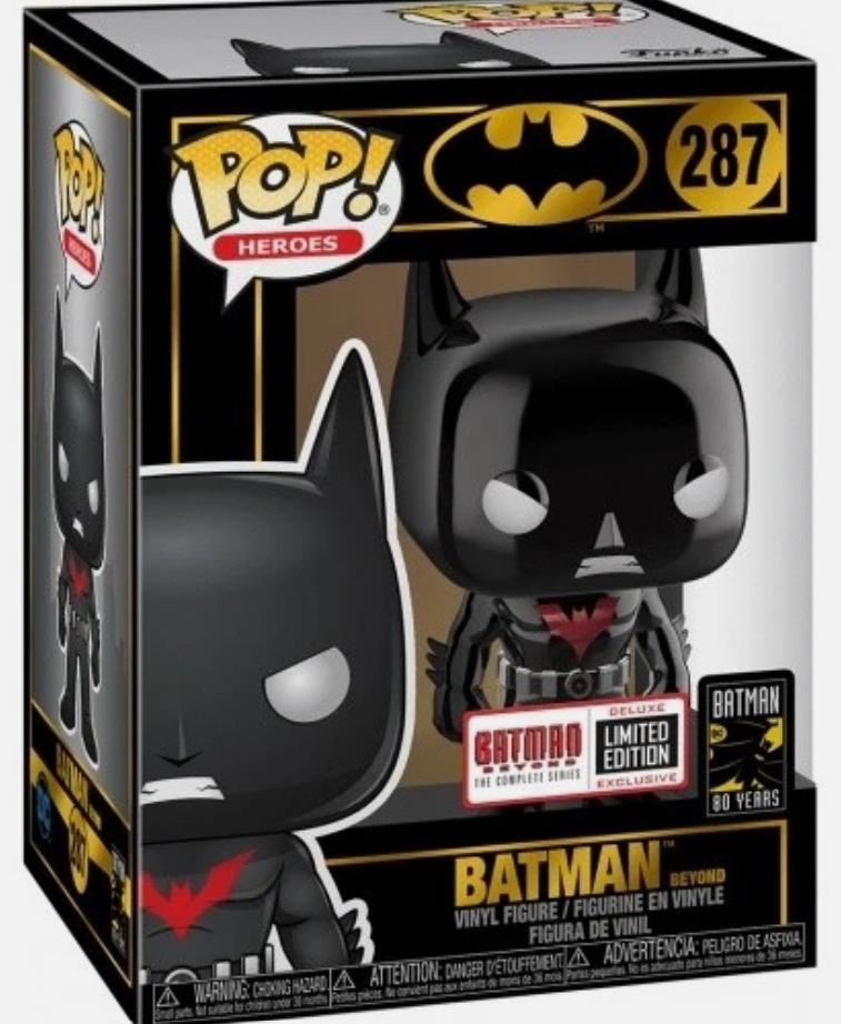 Marvel Batman Beyond Metallic #287 Funko Pop! Vinyl Figure