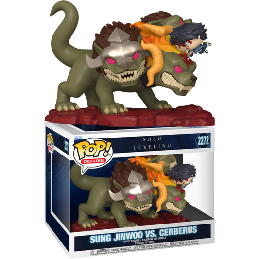 Solo Leveling - Sung Jinwoo vs Cerberus Deluxe Pop! Vinyl Figure
