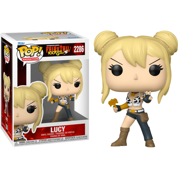 Fairy Tail: 100 Year Quest - Erza, Gray, Lucy, Wendy & Natsu with Happy Pop! Vinyl Figure