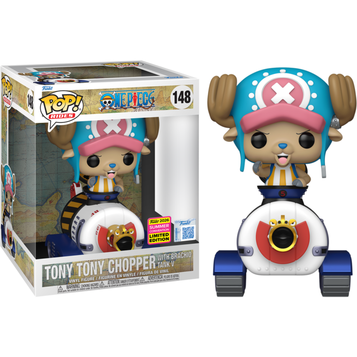 One Piece - Tony Tony Chopper with Brachio Tank V Pop! Rides Vinyl Figure (2026 Summer Convention Exclusive)