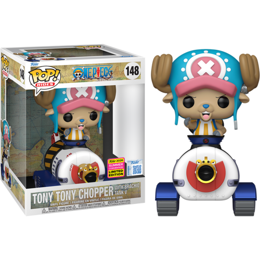 One Piece - Tony Tony Chopper with Brachio Tank V Pop! Rides Vinyl Figure (2026 Summer Convention Exclusive)