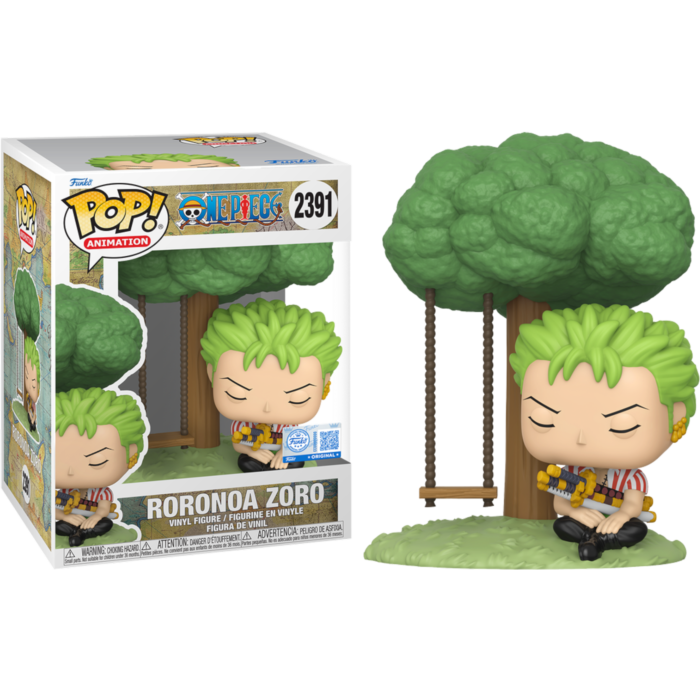One Piece - Roronoa Zoro (Sleeping) Pop! Premium Vinyl Figure 5inch Exclusive