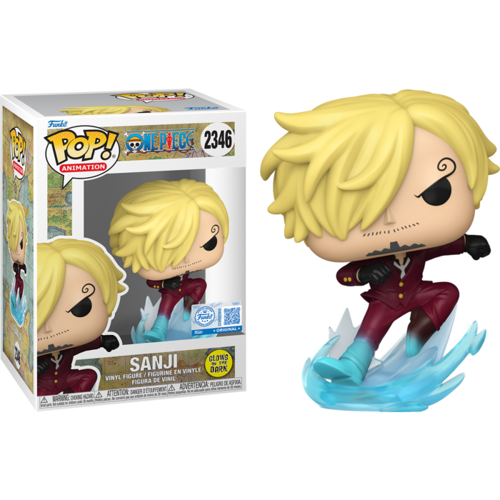 One Piece - Sanji (Ifrit Jambe) Glow-in-the-Dark Pop! Vinyl Figure Exclusive