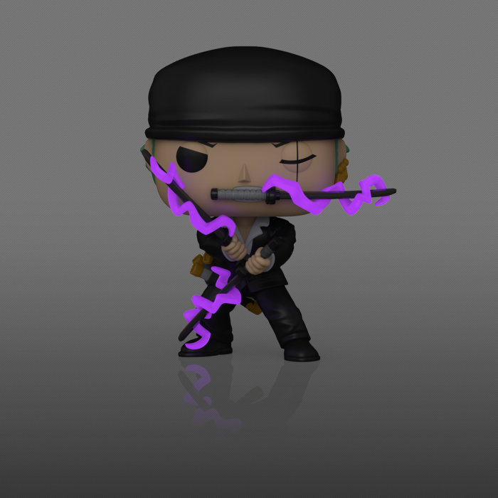 Funko Pop! One Piece - Roronoa Zoro (Dressrosa Arc) Glow-in-the-Dark Pop! Vinyl Figure