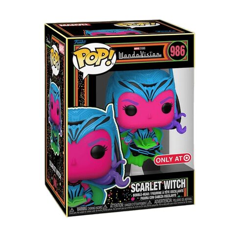 Funko Pop! WandaVision: Black Light Scarlet Witch - Target Exclusive