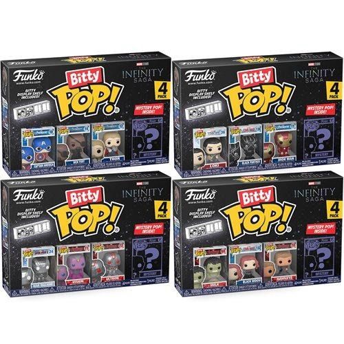 The Avengers The Infinity Saga Bitty Pop! 4-Pack