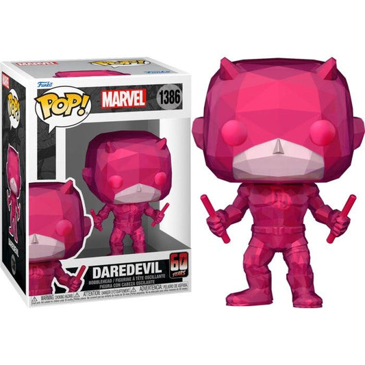 Funko Pop! Marvel: Daredevil - Daredevil (Facet) 60th Anniversary #1386 Vinyl Figure