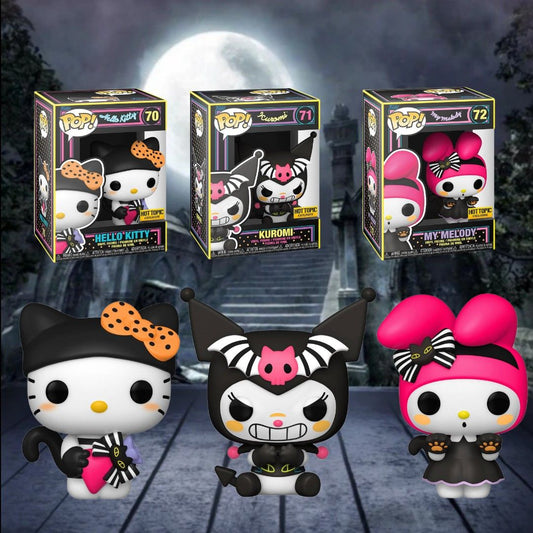 Sanrio Hello Kitty & Friends: Black Light Halloween Series Vinyl Figure - Hot Topic Exclusive