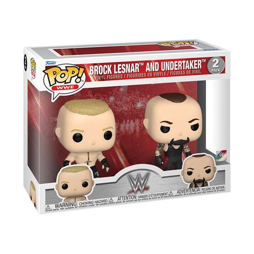 WWE: Brock Lesnar and Undertaker 2-Pack Funko Pop! Vinyl Figure