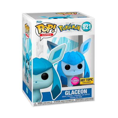 Funko Pop! Pokemon: Glaceon (Flocked) (Hot Topic)