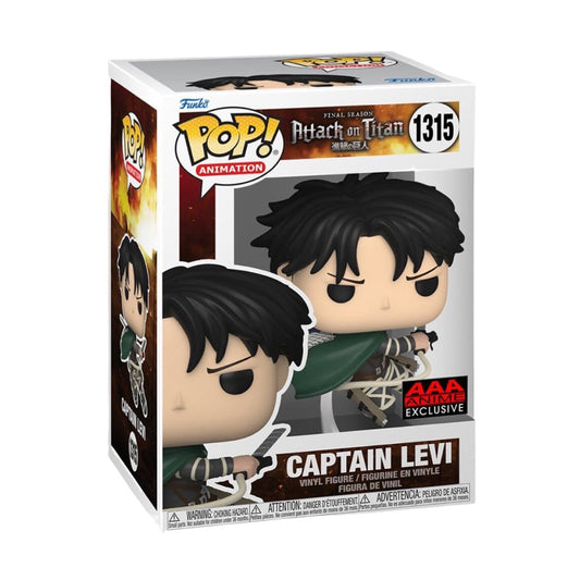Funko Pop! Attack on Titan: Captain Levi Ackerman - AAA Anime Exclusive