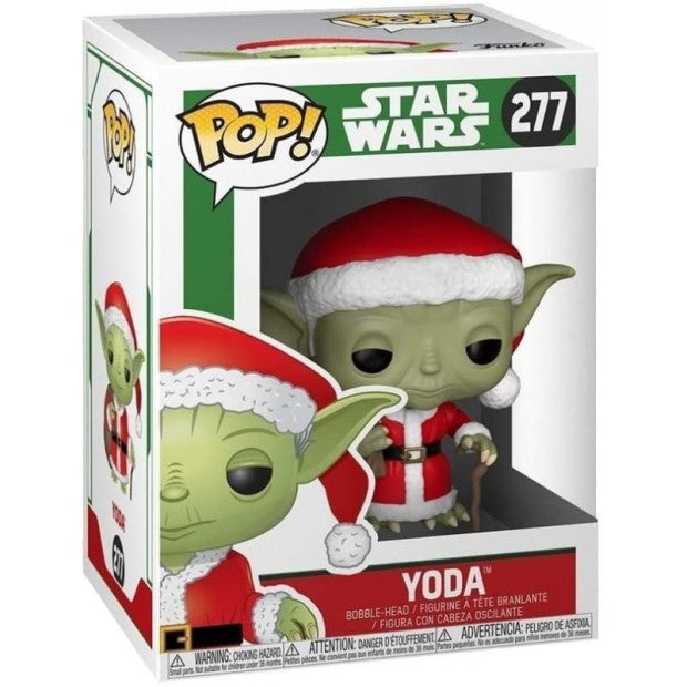 Funko Pop! Star Wars: Yoda (Santa) #277