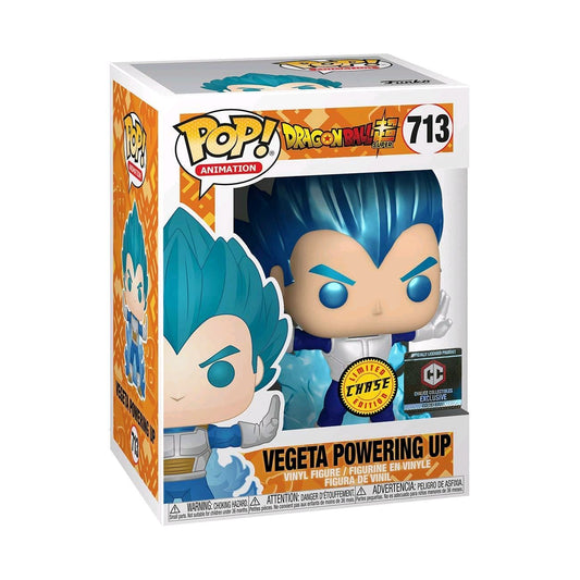 Funko Pop! DragonBall Z Super - Vegeta Powering Up #713 (Chase) (Chalice Collectibles)