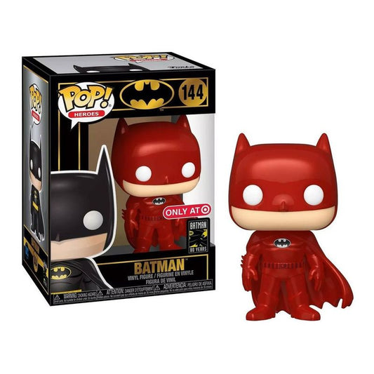 Funko Pop! DC Heroes: Batman #144 (Metallic) - Target Exclusive