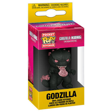 Funko Pop! Keychain: Godzilla x Kong: The New Empire Godzilla with Heat-Ray