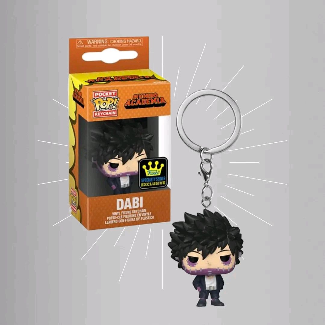 Funko Pop! Keychain - My Hero Academia: Dabi (Hideout) (Specialty Series)
