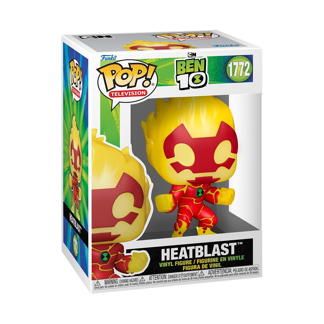 Funko Pop! Television Ben 10 Heatblast Vinyl Figure #1772