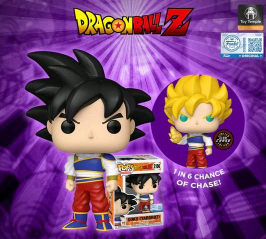 Funko POP! Goku (Yardrat) DragonBall Z #2106 [Toy Temple Exclusive]