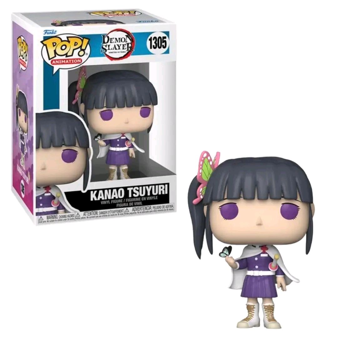 Funko Pop! Demon Slayer: Tanjiro with Noodles #1304 – Kanao Tsuyuri #1305 – Mitsuri Kanroji #1306 – Rui #1307 – Kyojuro Rengoku #1308
